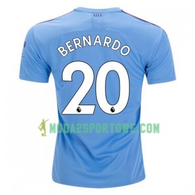 Koszulka Manchester City Bernardo 20 Domowe Stroje Piłkarskie 2019/20 Krótki Rękaw 